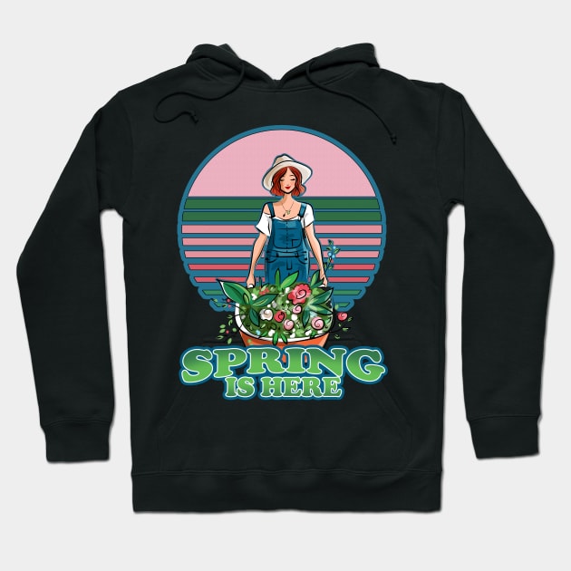 Spring is here and coming- I love to Spring Garden Hoodie by Joaddo